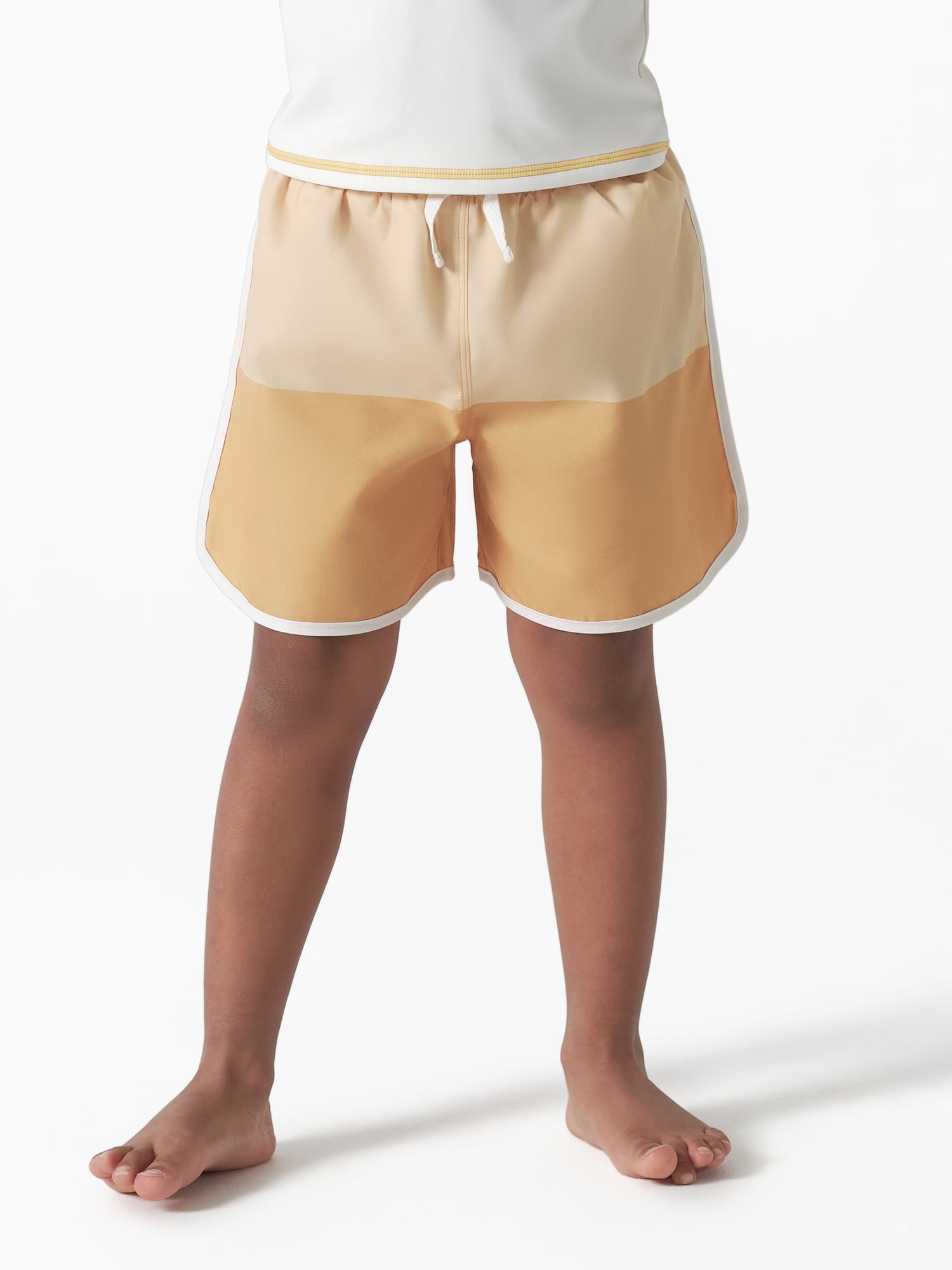 Modern Moments by Gerber Baby and Toddler Boy Swim Trunks with UPF 50+, Sizes 12M-5T