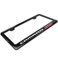thumbnail image 3 of Chevrolet Camaro SS in 3D on Real Carbon Fiber Finish ABS Plastic License Plate Frame, 3 of 8