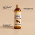 thumbnail image 4 of Beeswax Wood Polishing Agent Natural Wood Care Cleaner Shine Restorer for Furniture Cabinets Tables, 4 of 9