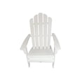 thumbnail image 1 of Silla Adirondack Cahira de Plástico para Exteriores Color Blanco, 1 of 5