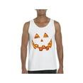 thumbnail image 1 of MmF - Men's Tank Top for Men, up to Men Size 3XL - Halloween Costume Pumpkin Face, 1 of 5