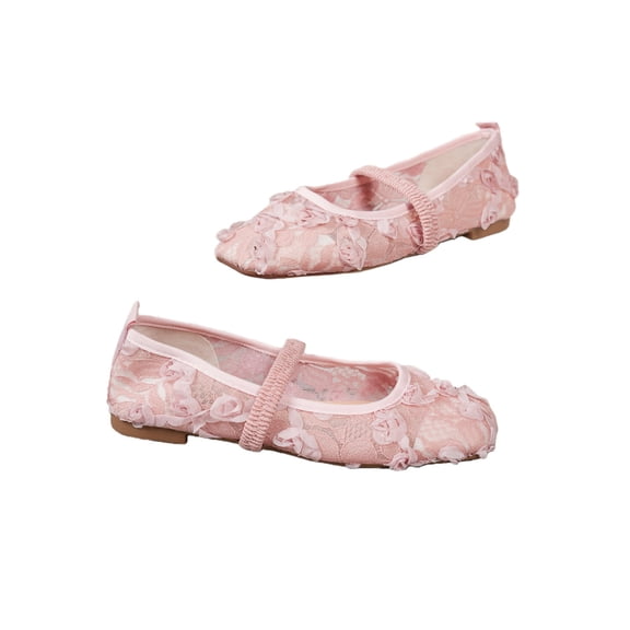 Women’s Square Toe Flat Shoes, Casual Slip On Comfort Everyday Walking Flats