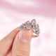 thumbnail image 2 of Anillo Botrinal Rapunzel Princess Crown plateado ajustable, 2 of 8