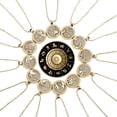 thumbnail image 3 of PVCS Chaîne de Pièce d'Or Jour et Nuit Douze Constellation Collier Couple Collier, 3 of 4