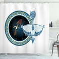 thumbnail image 1 of Ambesonne Sagittarius Shower Curtain, Bow Arrow, 69"Wx75"L, Multicolor, 1 of 3