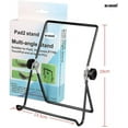 thumbnail image 6 of Foldable Multi-Angle Tablet Stand, Universal Adjustable Metal Desk Stand With 180Â° Rotation For 10.2", Pro 11"/12.9" 2020/2018, Air, Samsung Tab And All Tablets, 6 of 6