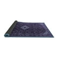 thumbnail image 2 of Ahgly Company Indoor Square Persian Blue Traditional Area Rugs, 4' Square, 2 of 4