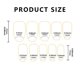 thumbnail image 3 of 24Pcs Short Square Press on Nail Glossy Finish Acrylic False Nail Pink Gradient French Tip Stick on Nail for Parties, 3 of 4