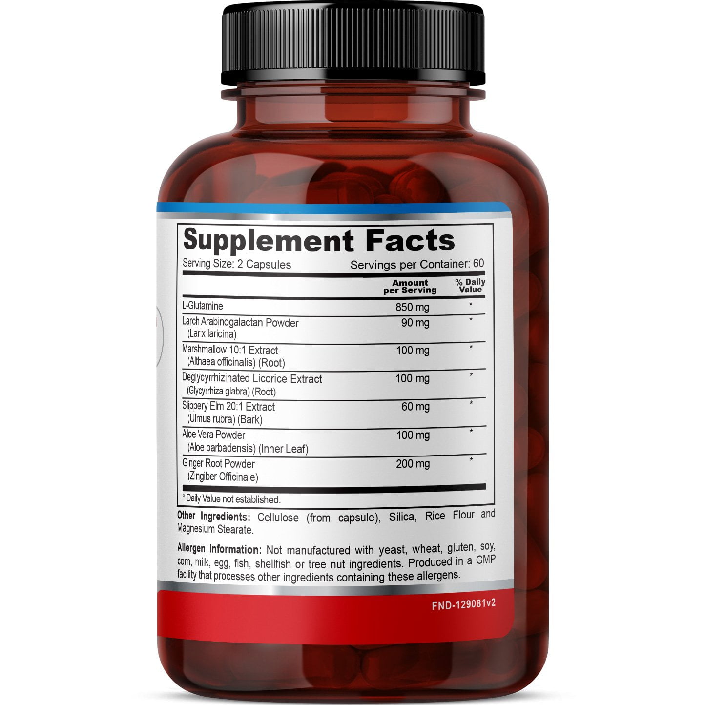 FineLand Vitamins GI-BALANS Digestive Support Capsules, 60 Count