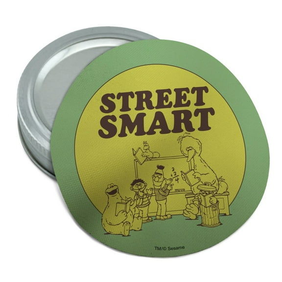 Sesame Street Smart Round Rubber Non-Slip Jar Gripper Lid Opener