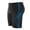 Light Blue, variant on Mens Jammers Men's Print Loose Fit Shorts Casual Style Printed Swim Shorts Jammers Dark Blue XXXXL