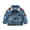 Dark Blue, variant on Toddler Kids Baby Boys Girls Denim Jacket Casual Long Sleeve Button Down Shirts Coats Fall Winter Clothes Jeans Overcoats Outerwear