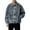 Blue, variant on IWRICH Denim Jacket for Men Fashion Autumn and Winter Tops Oversized Trucker Jackets Blue XL