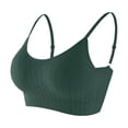 thumbnail image 3 of YanHoo Bras for Women No Underwire Wireless Cami Tank Top Sports Bra Seamless Padded Comfort Sleep Tshirt Bralette, 3 of 3