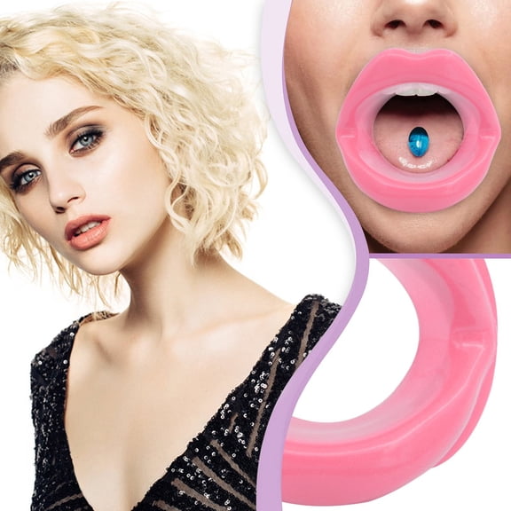 Lip Shaper Tool, Pink - 1 Lip Shaper, Face Slimmer Lip Trainer Oral Exerciser Mouthpiece Beauty Care Face-Lift Tool Anti-Wrinkle Face-Lifting Tightener, Easter, St. Patrick'S Day, Makeup Organizers