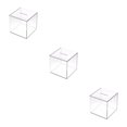 thumbnail image 1 of Baohd Coins Bank Large Capacity For Easy Money Management Money Box For Adults And Children Plastic Transparent Money Box 2cm*12cm 240G 3Set, 1 of 6
