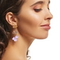 thumbnail image 5 of Uxcell 200 Pcs Acrylic Frosted Flower Beads Trumpet Flower Beads, Pink, 5 of 6