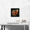 thumbnail image 2 of ARTCANVAS Bullfrog Frog Canvas Art Print - Size: 12" x 12" (0.75" Deep), 2 of 9