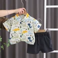 thumbnail image 1 of Children Clothing mother Kids Clothes Children's Sets Boys T-shirt Shorts Summer Cotton Short sleeve fashion Suit2PCS, 1 of 6