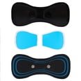 thumbnail image 3 of 1 par/2 uds parche masajeador corporal Gel de silicona inofensivo EMS accesorios para entrenador de cuello Likrtyny Cuidado Belleza, 3 of 5