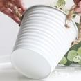 thumbnail image 4 of Hemp Rope Handle Iron Buckets Planter Planting Flowerpot Gardening Plant Pot, 4 of 8