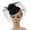 Black, variant on Fascinators Hats Pillbox Hat Tea Party Headwear for Girls and Women Headbands Knotted Women Girls Headband Soccer Workout Headbands for Sweat Sweat Bands Headbands Men Junk Headband Fall Knot Head