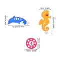 thumbnail image 2 of Raindrops 2Sets Pool Diving Game Set with Number Coded Plastic Discs and Marine Animal Figures, 2 of 8