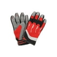 thumbnail image 2 of Race-Driven ATV MX Off Road Silicone Fingertip Riding Gloves Red 2XL, 2 of 5
