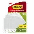thumbnail image 3 of Command Medium Picture Hanging Strips, 132 Pairs (264 Command Strips), Damage Free, Use to Hang Dorm Decorations, 3 of 3