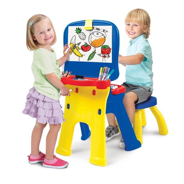 Crayola TripletheFun Art Studio Easel and Desk