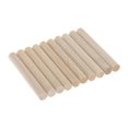 thumbnail image 1 of jifeng 10 Pieces Balsa Wood Unfinished Round Stick Dowel Rod 7cm Length, 1 of 9