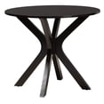 thumbnail image 3 of Baxton Studio Karel Modern Beige Fabric and Espresso Brown Finished Wood 5-Piece Dining Set, 3 of 10