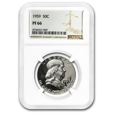 1959 Franklin Half Dollar PF-66 NGC