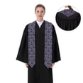 thumbnail image 4 of Fuzoiu Roosters 1 Print Graduation Sash,Graduation Stole,Unisex Adult Graduation Stole Shawl 91" Long,for Academic Commencements Shawl-Sharp Corner, 4 of 7
