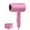 Pink, variant on Ionic Hair Dryer with Blue Light - 700W Frizz Control Blow Dryer Dual Temp Settings - Quiet Travel Dryer for Curly/Thin/Thick Hair