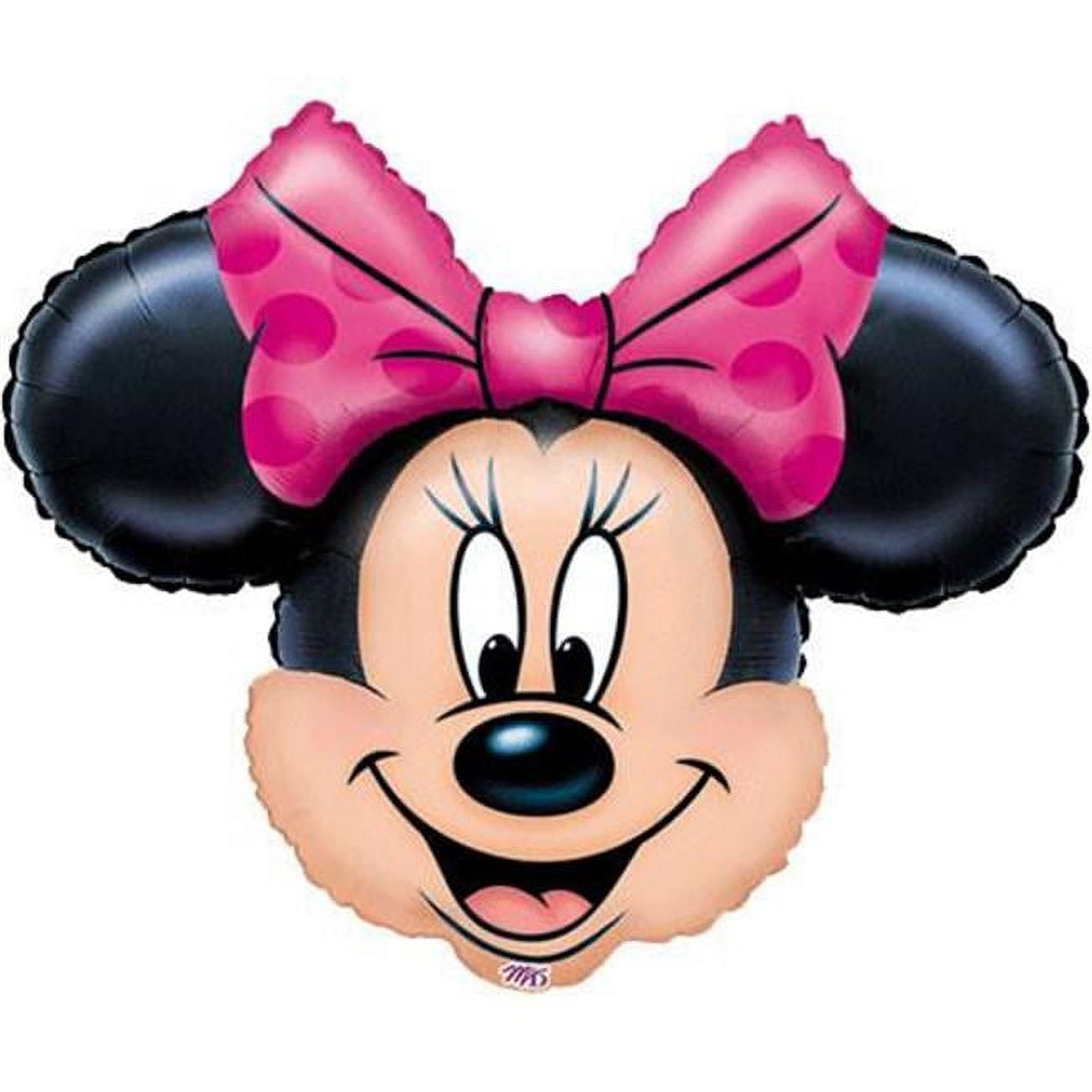 Anagram Minnie Mouse Head Mini Shape Balloon, Pink
