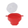 thumbnail image 2 of Silicone Microwave Popcorn Bowl Foldable Popcorn Maker Bucket Bowl with Lid Folding Popcorn Kitchen, 2 of 5