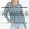 thumbnail image 2 of Womens Ribbed Tunic Tops Side Buttons Long Sleeve Crewneck Pullover Knit Tops Fall Spring Winter Base Sweaters (2XL, Purple), 2 of 6