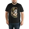 thumbnail image 4 of Plus Loose Men's T-Shirt TopSkull (31) Graphic Tees Crew Neck Short Sleeves Casual Summer Sports Best Oversize Tee XS-5XL, 4 of 5