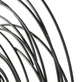 thumbnail image 5 of DecMode Black Metal Round Overlapping Lines Abstract Wall Decor, 5 of 9