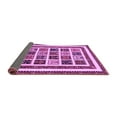 thumbnail image 2 of Ahgly Company Indoor Square Abstract Purple Modern Area Rugs, 7' Square, 2 of 4