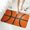 Basketball, variant on Black and White Checkered Bath Mat Rugs 16 x 24 Inch Diatomaceous Earth Doormat Non-Slip Absorbent for Bathroom Kitchen Floor Tub and Shower Sink