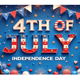 thumbnail image 4 of Patriotic Design Independence Day Celebration Banner Colorful Fireworks Fourth of July Decoration for National Day Event Holiday Party, 4 of 8