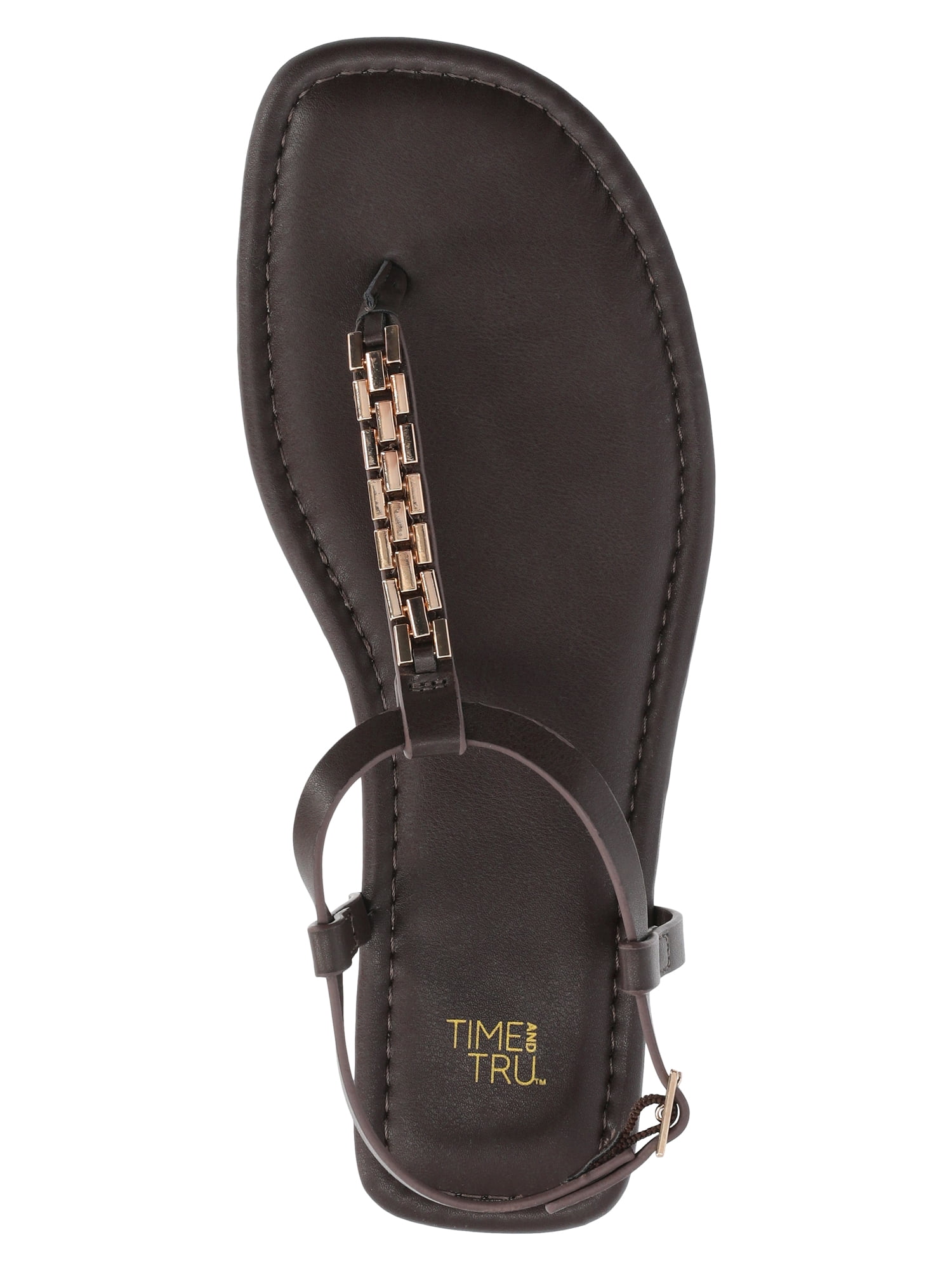 Time and Tru Women's Hardware Thong Sandals