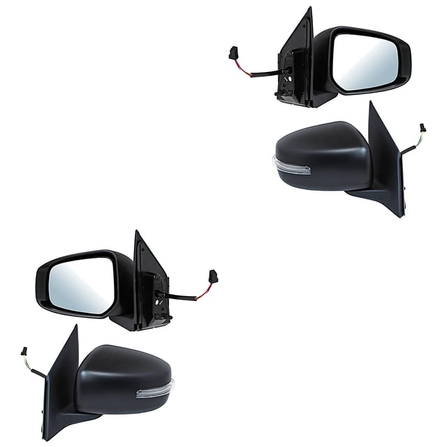 Par de Espejos Attitude 2015 A 2020 Dodge Elect P/Pintar C/Desemp C/Direcc Genérica .