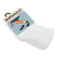 thumbnail image 3 of Tobillera Mariannita para Niña Diseño Liso Blanco 2 Pares Talla 4-6, 3 of 4