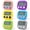 Blue,pink,yellow,green,purple,gray, variant on AOWOO 6 Pack Digital Kitchen Timer, Digital Timer with Big Display Loud Ring, Cooking Timers for Kitchen, Electronic Timer for Cooking, Game, Gym, Break Time, Classroom