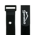 thumbnail image 4 of Construct Pro Hook and Loop Straps with Mounting Rivet, 12-inch (10-Pack, Black), 4 of 5