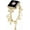 Gold, variant on PINHEN Compatible with Apple Watch Ultra Band 42mm 44mm 45mm 49mm Series 9 8 7 6 5 4 3 2 1 Smartwatch Wistband Bracelet Strap Lucky Clover Bracelet for Women