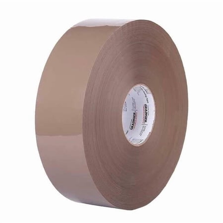 Carton Sealing Tape, 1.8 mil, Tan, PK4 31HJ39